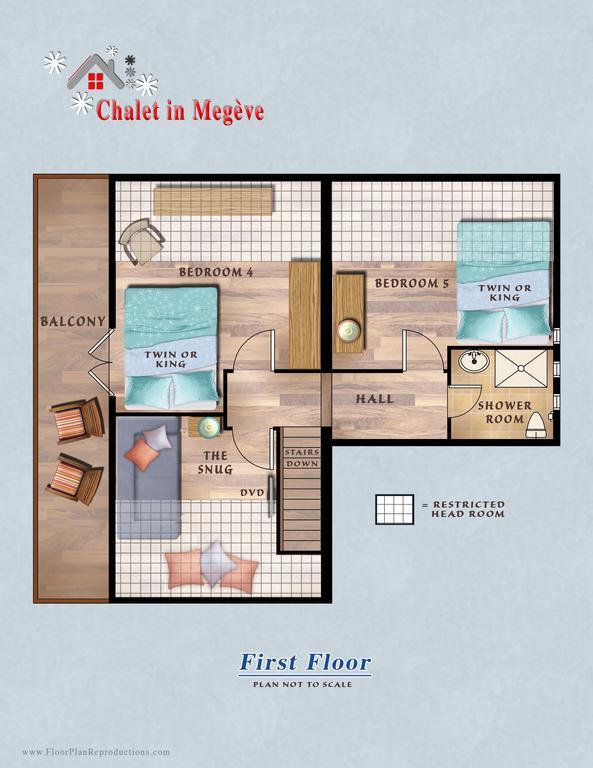 Chalet In Megeve Bed and Breakfast Camera foto