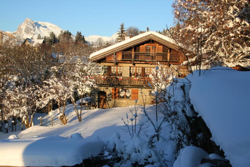 Chalet In Megeve Bed and Breakfast Esterno foto